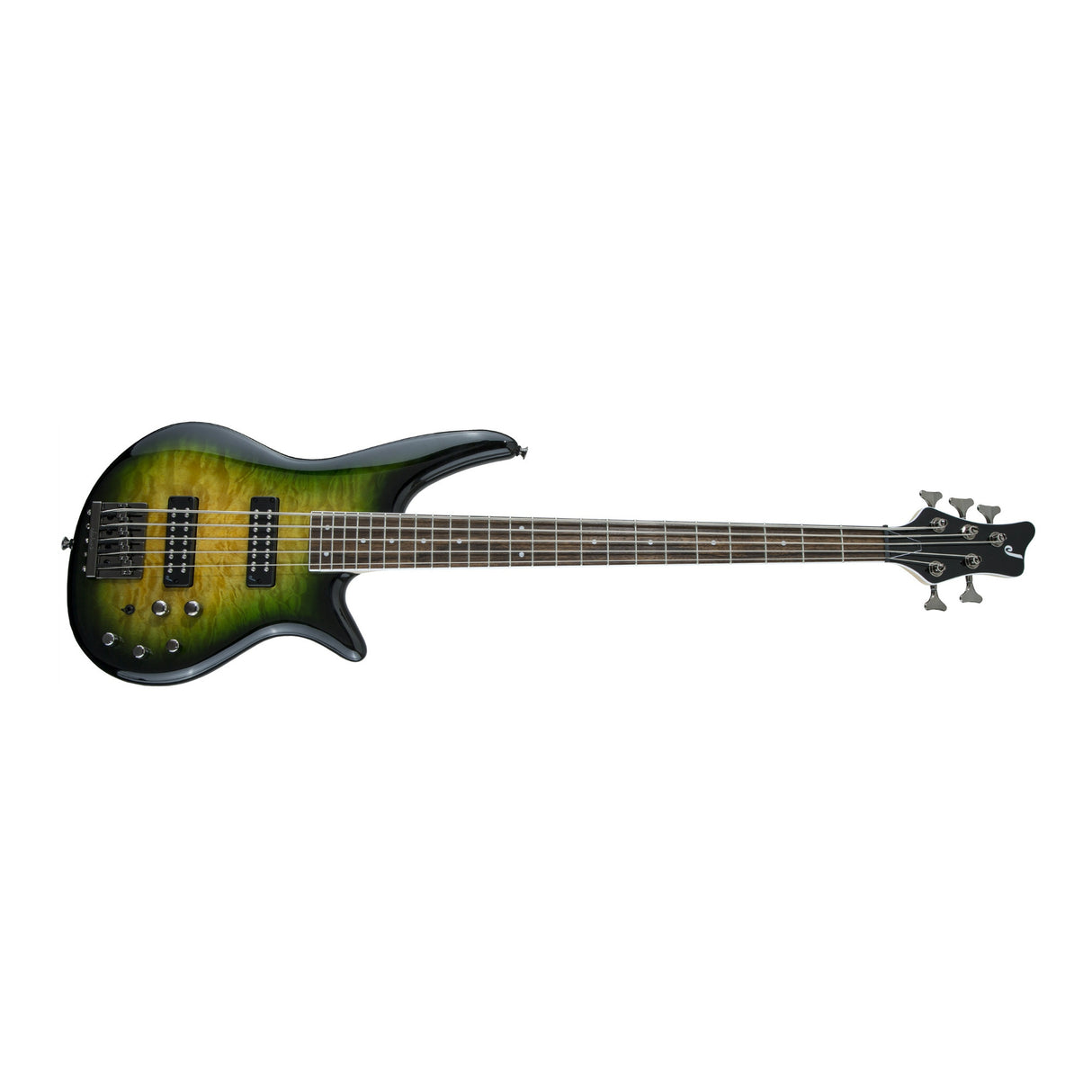 Jackson JS Series Spectra Bass JS3QV 5-String Electric Guitar (Alien Burst)