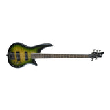 Jackson JS Series Spectra Bass JS3QV 5-String Electric Guitar (Alien Burst)