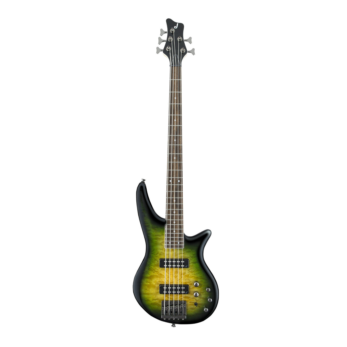 Jackson JS Series Spectra Bass JS3QV 5-String Electric Guitar (Alien Burst)