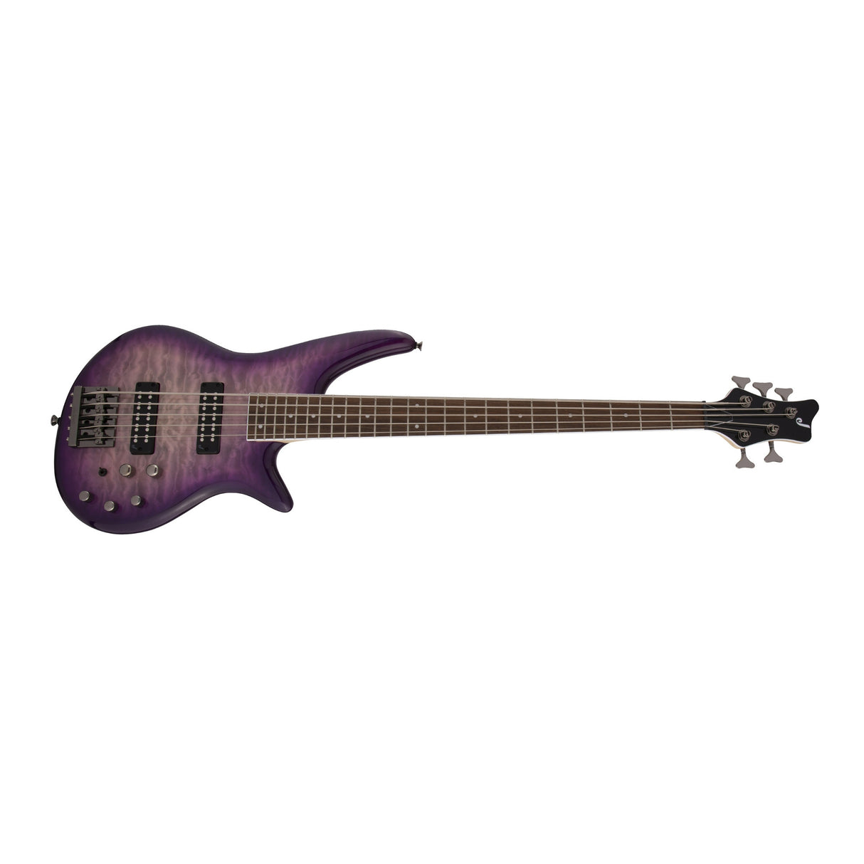 Jackson JS Series Spectra Bass JS3QV 5-String Electric Guitar (Purple Phaze)