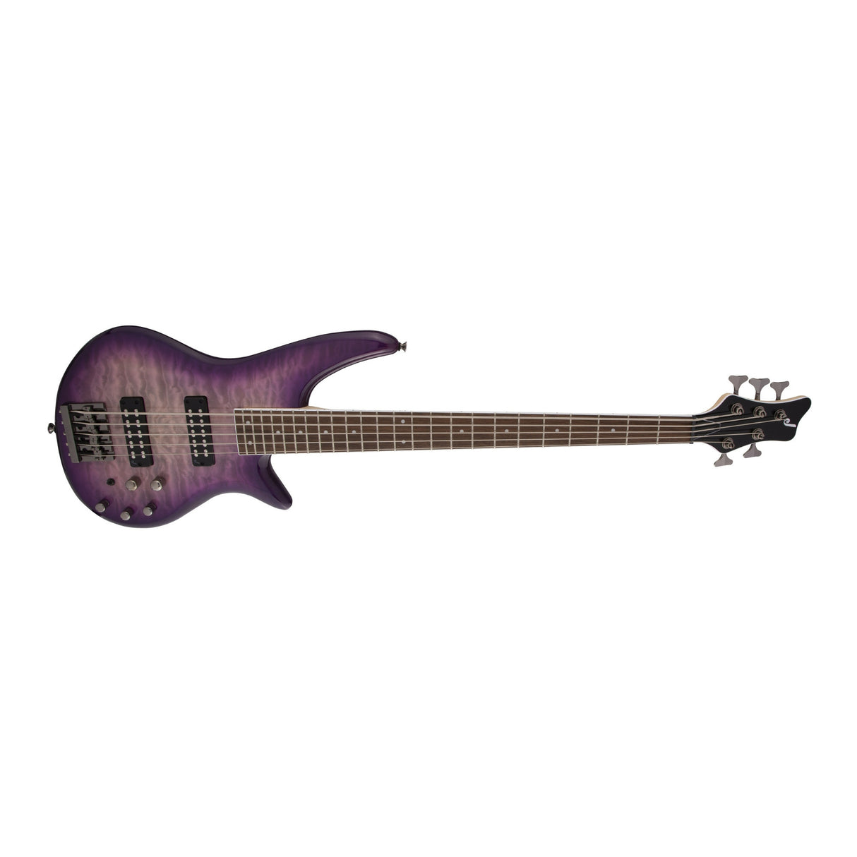 Jackson JS Series Spectra Bass JS3QV 5-String Electric Guitar (Purple Phaze)