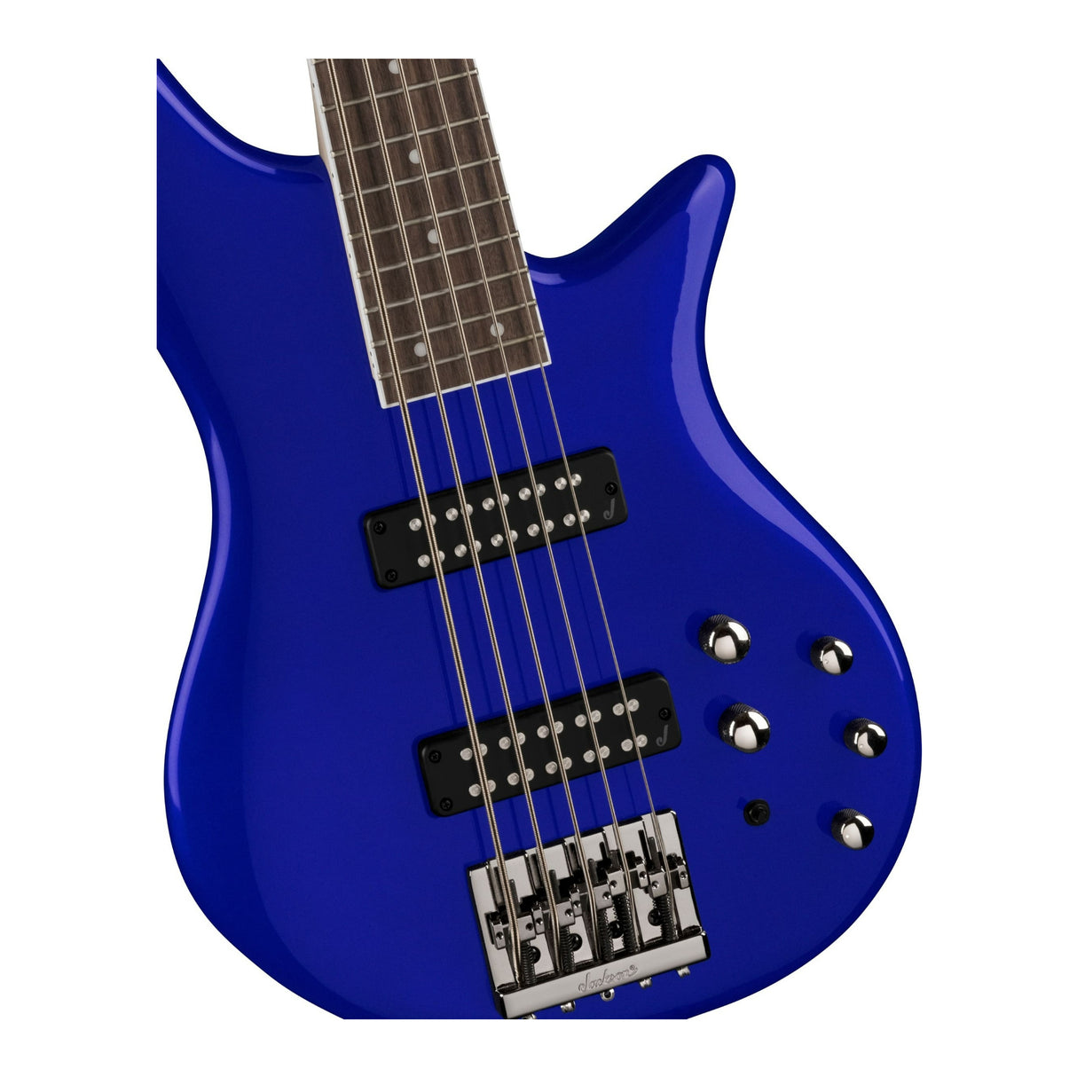 Jackson JS Series Spectra Bass JS3V 5-String Electric Guitar (Indigo Blue)