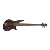 Jackson JS Series Spectra Bass JS3V 5-String Electric Guitar (Walnut Stain)