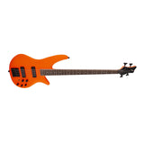 Jackson X Series Spectra Bass SBX IV 4-String Guitar (Right-Handed, Neon Orange)