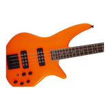 Jackson X Series Spectra Bass SBX IV 4-String Guitar (Right-Handed, Neon Orange)