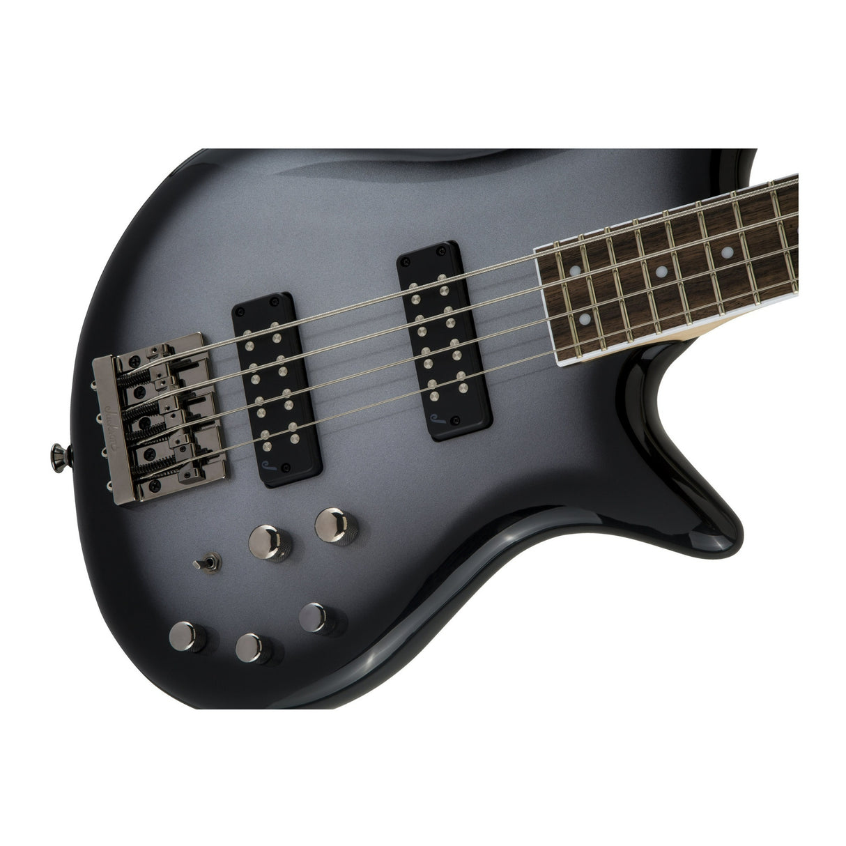 Jackson JS Series Spectra Bass JS3 4-String Electric Bass Guitar (Silverburst)