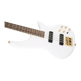 Jackson JS Series Spectra Bass JS3 4-String Electric Bass Guitar (Snow White)