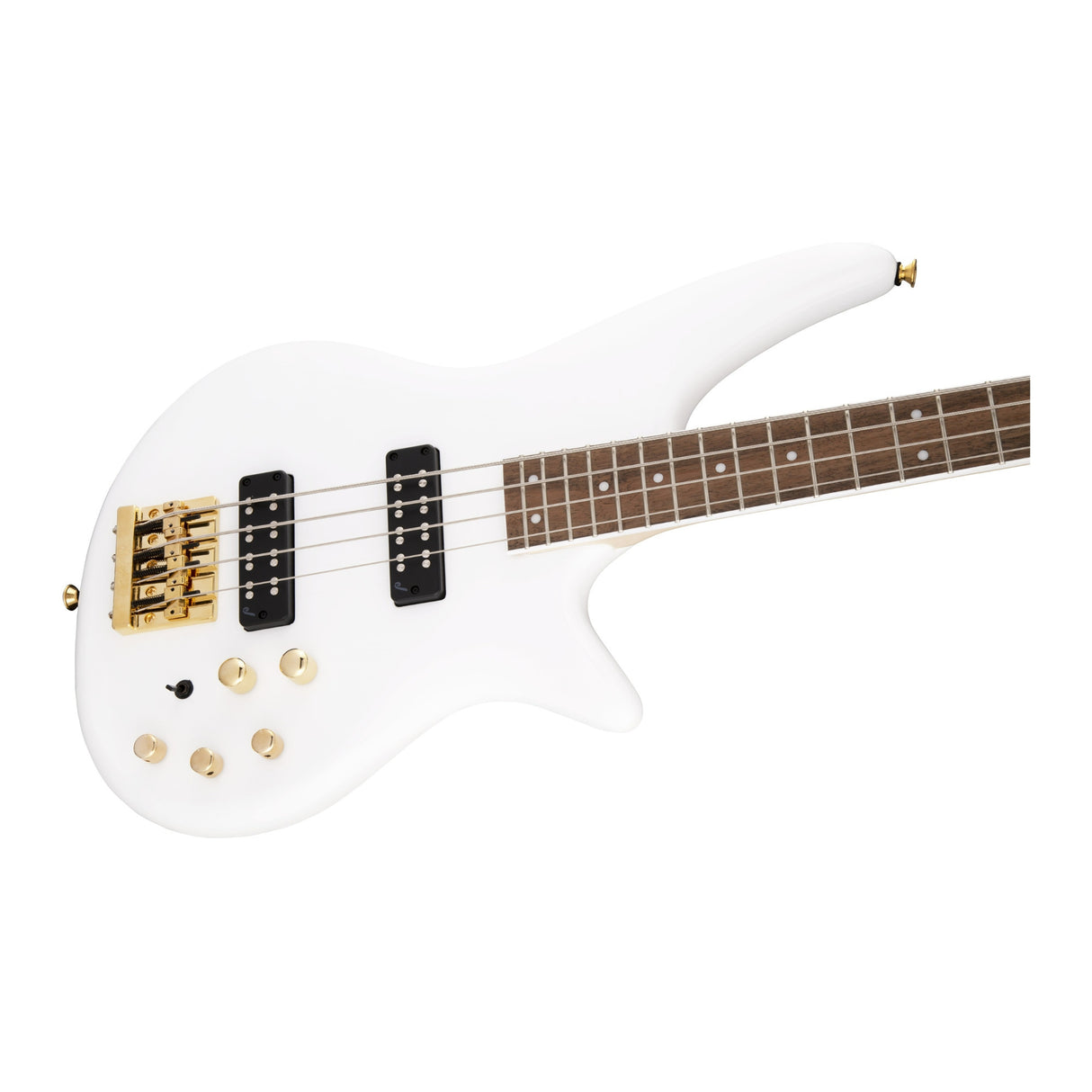 Jackson JS Series Spectra Bass JS3 4-String Electric Bass Guitar (Snow White)