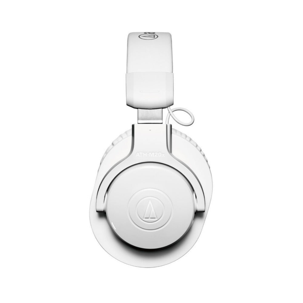 Audio-Technica ATH-M20xBTWH Professional Bluetooth Wireless Headphones (White)