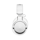 Audio-Technica ATH-M20xBTWH Professional Bluetooth Wireless Headphones (White)