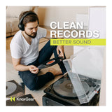 Knox Gear Vinyl Record Cleaning Kit to Reduce Static and Skips
