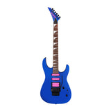 Jackson X Series Dinky 6-String Guitar (Blue) with Jackson Dinky Molded Case