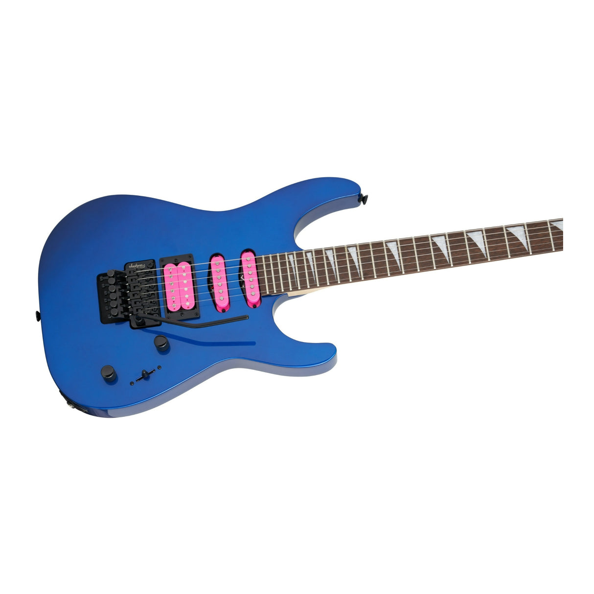 Jackson X Series Dinky 6-String Guitar (Blue) with Jackson Dinky Molded Case