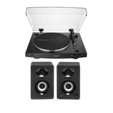 Audio Technica AT-LP3xBT Automatic Wireless Belt-Drive Turntable (Black) Bundle