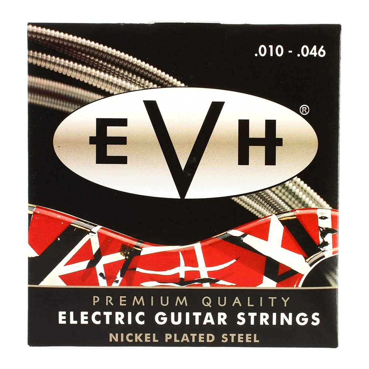 EVH Premium Nickel Plated Sweet Sounding Electric Guitar Strings (.010 - .046)