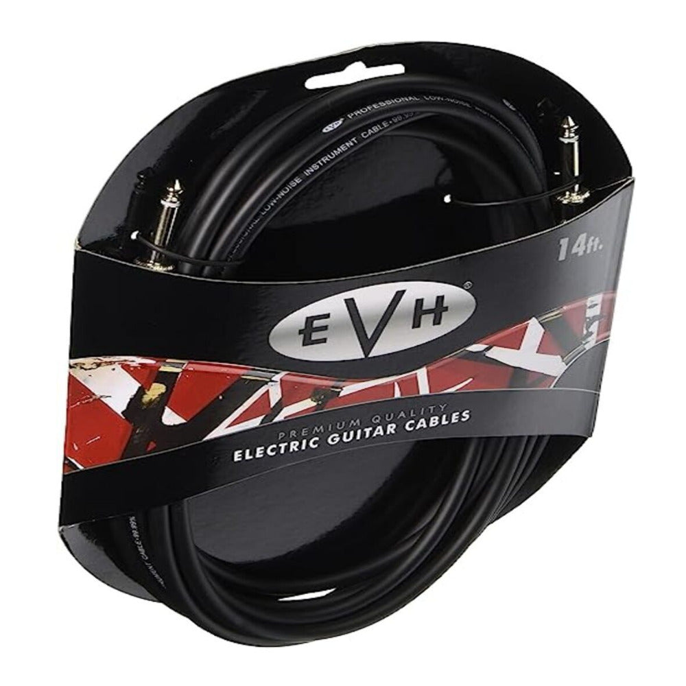 EVH Premium 14-Feet Instrument Cable with Two Straight-End Switchcraft Plugs