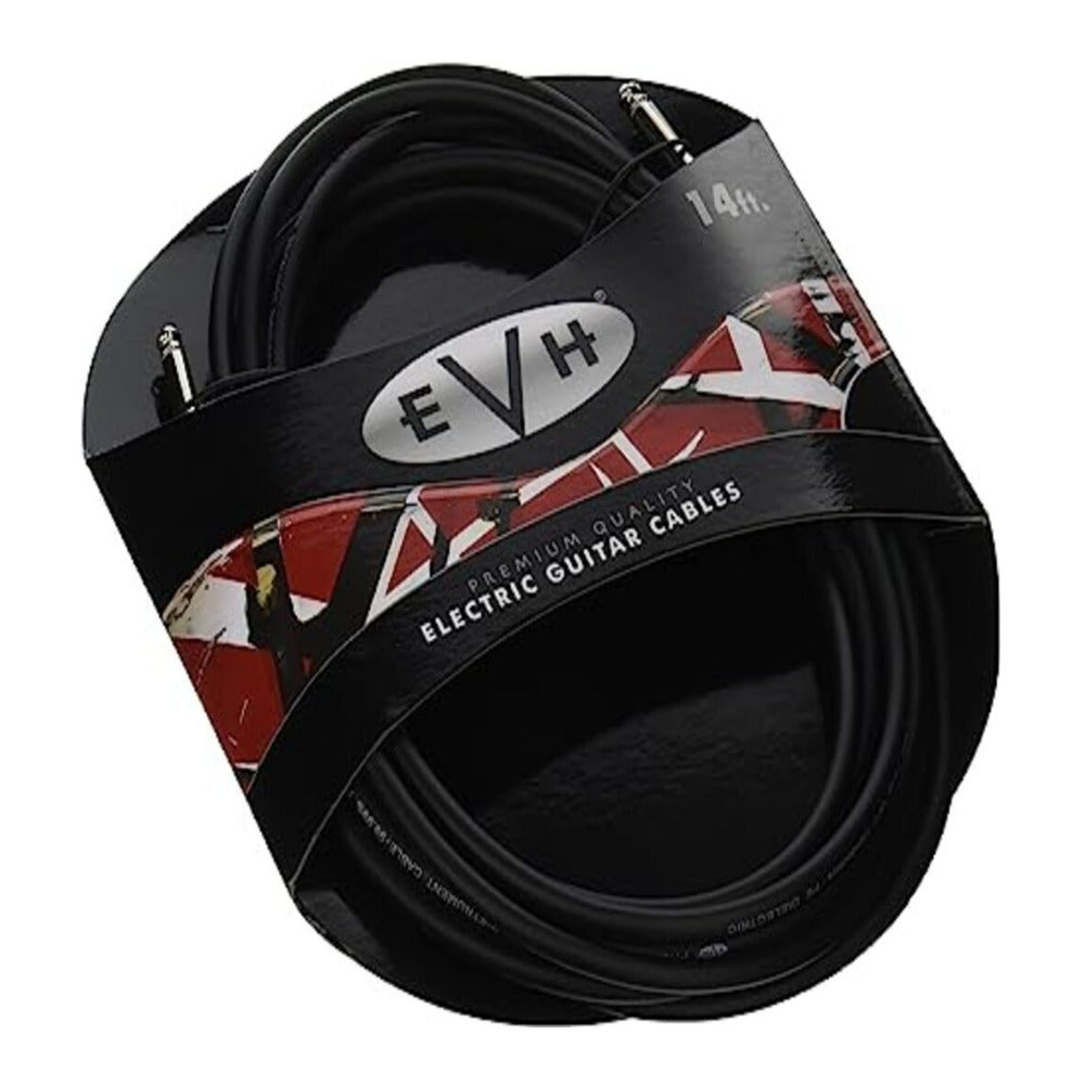 EVH Premium 14-Feet Instrument Cable with Two Straight-End Switchcraft Plugs