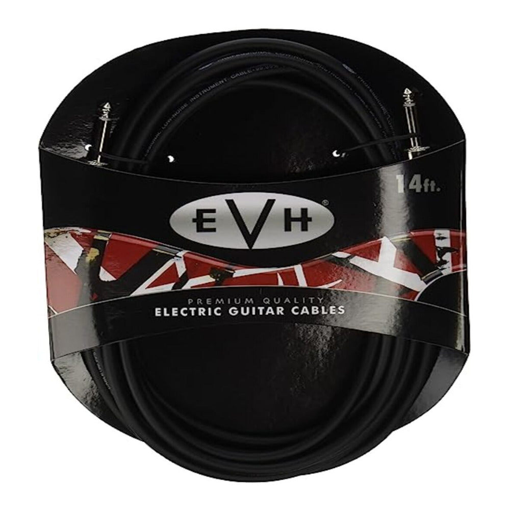 EVH Premium 14-Feet Instrument Cable with Two Straight-End Switchcraft Plugs