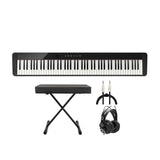 Casio Privia 88-Key Digital Piano with Casio CS68 Stand (Black) w/Bench Bundle