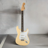 Fender Yngwie Malmsteen Stratocaster 6-String Electric Guitar (Vintage White)