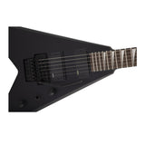 Jackson X Series King V KVXMG Poplar Electric Guitar (Satin Black) with Case