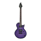 Jackson JS Series Monarkh Electric Guitar (Transparent Purple Burst) with Case