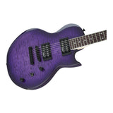Jackson JS Series Monarkh Electric Guitar (Transparent Purple Burst) with Case