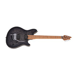EVH Wolfgang Special QM 6-String Electric Guitar (Right-Handed, Charcoal Burst)