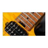 EVH Wolfgang Standard QM 6-String Electric Guitar (Right-Handed, Trans Amber)