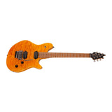 EVH Wolfgang Standard QM 6-String Electric Guitar (Right-Handed, Trans Amber)