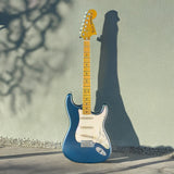 Fender American Vintage II 1973 Stratocaster Electric Guitar (Lake Placid Blue)