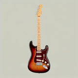 Fender American Professional II Stratocaster 6-String Electric Guitar (Sunburst)
