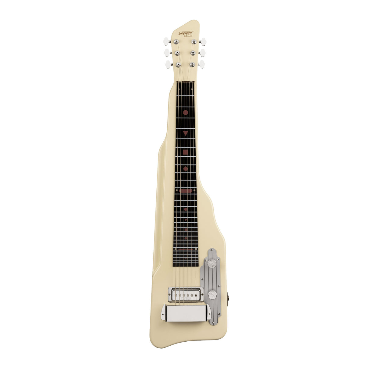 Gretsch G5700 Electromatic Lap Steel 6-String Electric Guitar (Vintage White)