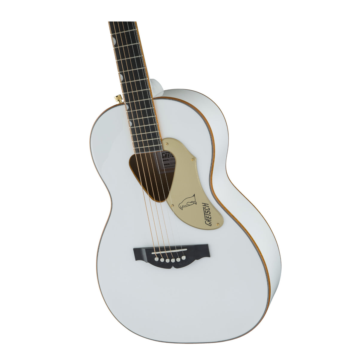 Gretsch G5021E Rancher Penguin Parlor Acoustic 6-String Guitar (White)