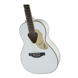 Gretsch G5021E Rancher Penguin Parlor Acoustic 6-String Guitar (White)