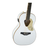 Gretsch G5021E Rancher Penguin Parlor Acoustic 6-String Guitar (White)