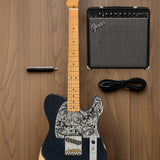 Fender Brad Paisley Esquire 6-String Electric Guitar (Right-Hand, Black Sparkle)
