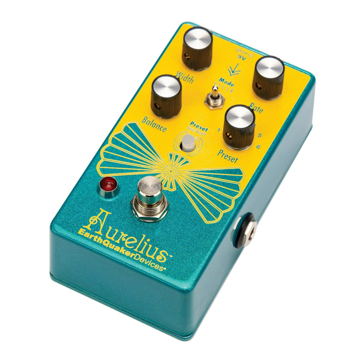 Earthquaker Devices Aurelius Tri-Voice Chorus Flexi-Switch 9-Volt Guitar Pedal