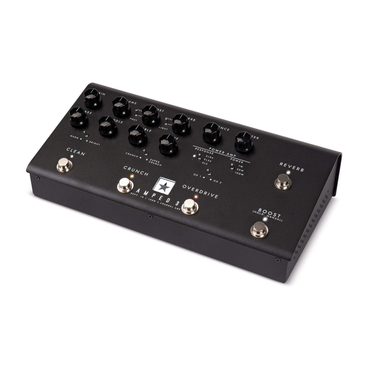 Blackstar AMPED3 100W Multi-Channel User Programmable Presets Guitar Amp Pedal