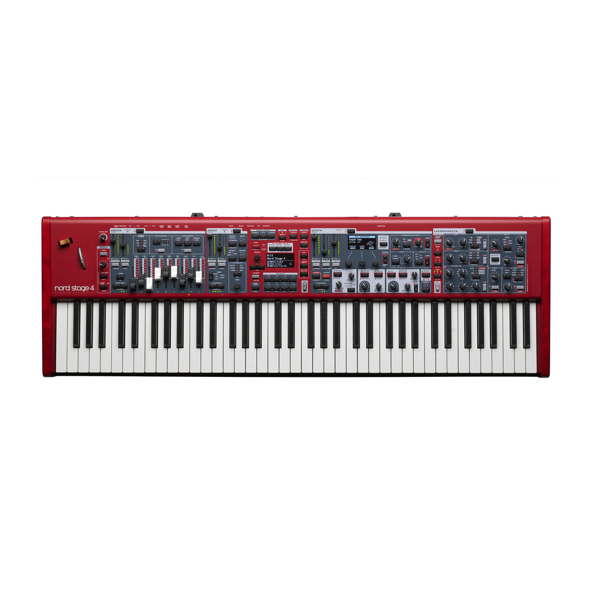 Nord Stage 4 HA73 73-Key Fully-Weighted Keyboard Bundle with Accessories