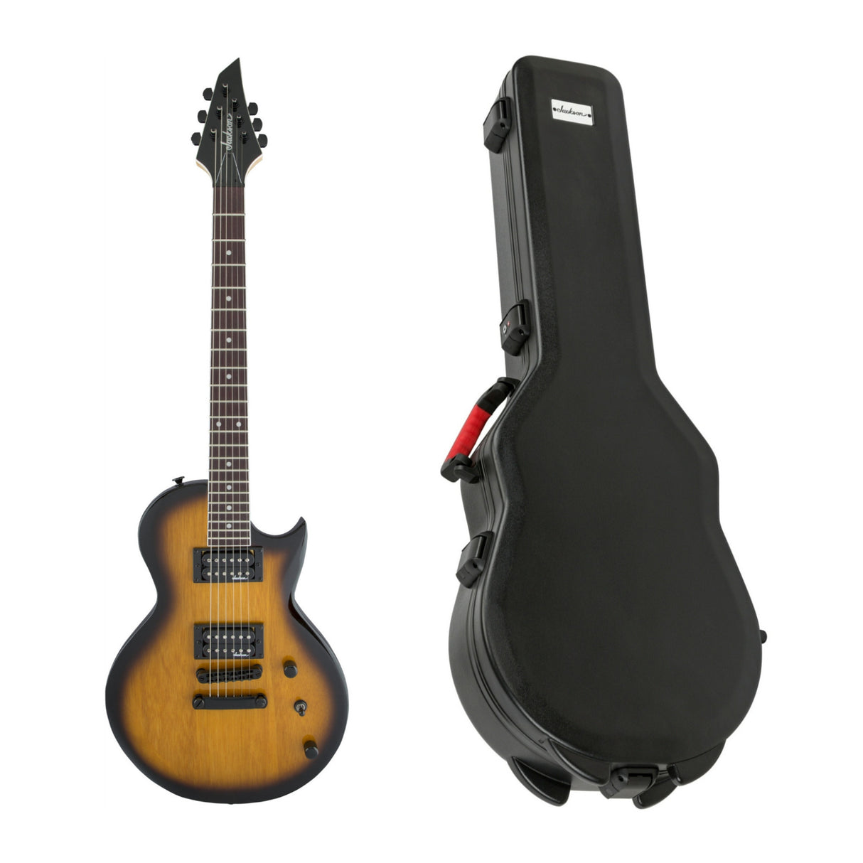 Jackson JS Series Monarkh SC JS22 Electric Guitar (Tobacco Burst) with Case