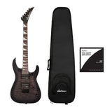 Jackson JS Series Dinky Arch Top Guitar (Black Burst) with Bag and Strings