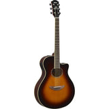 Yamaha APX600OVS Thinline Acoustic-Electric Guitar (Old Violin Sunburst)