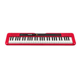 Casio Casiotone 61-Key Portable Keyboard (Red)