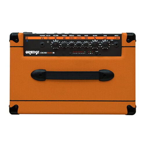 Orange Amps Crush Bass 50 1x12-Inch Combo Amp with Chromatic Tuner (Orange)