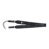 EVH Accessories Premium Quality 42-Inch Adjustable Leather Guitar Strap (Black)
