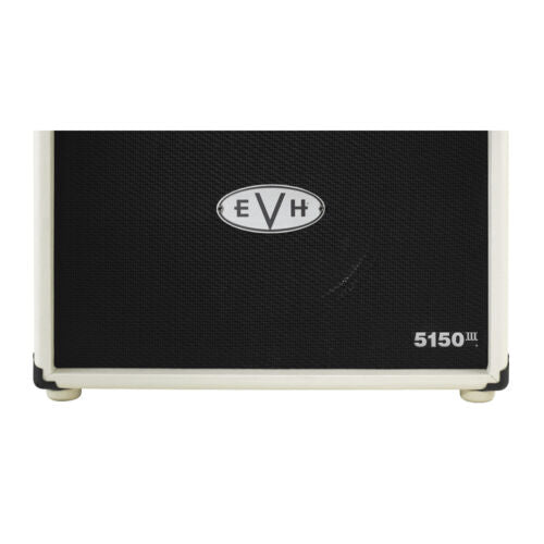 EVH 5150III 1 x 12 Inch Straight Front Sturdy Speaker Enclosure Cabinet for Electric Guitars (Ivory)
