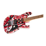 EVH Striped Series Frankenstein Frankie 6-String Electric Guitar (Red)