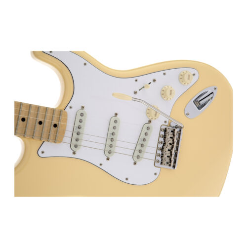 Fender Yngwie Malmsteen Stratocaster Vintage 6-String Electric Guitar (White)
