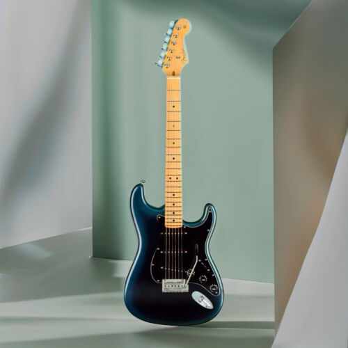 Fender American Professional II Stratocaster Electric Guitar (Maple, Dark Night)